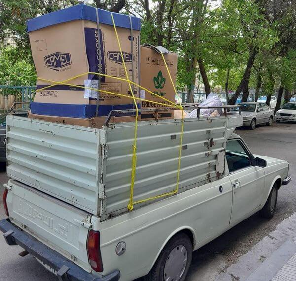 حمل بار با وانت بار در تهران